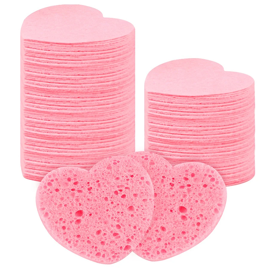 Cosmetic Sponge - 5 Esponjas Faciales de Celulosa Comprimidas,