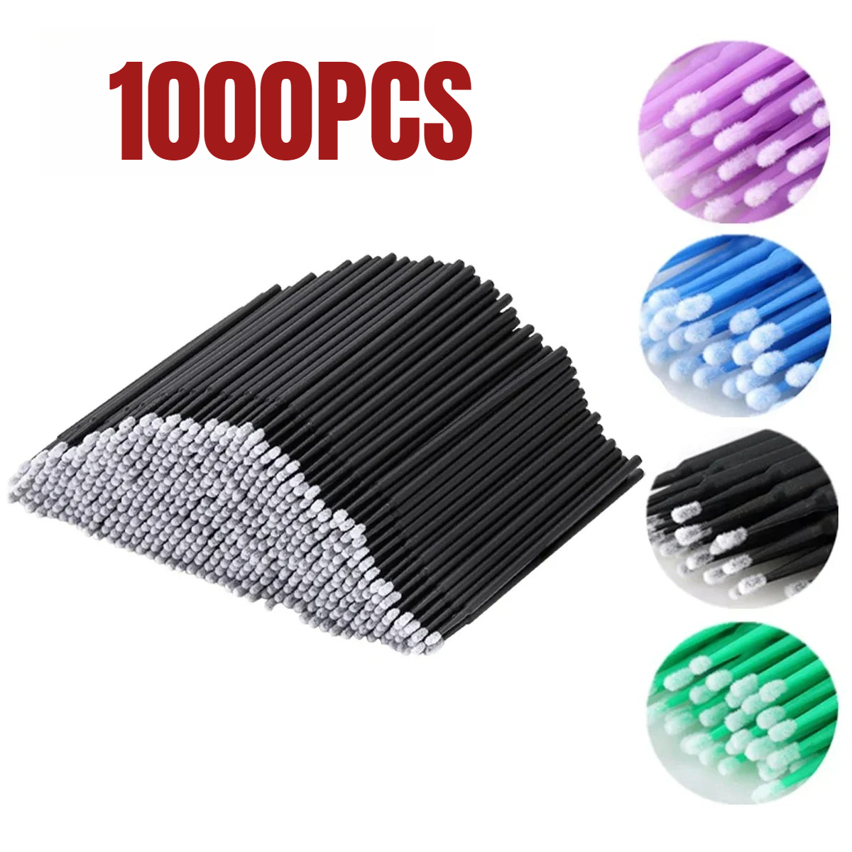 Beauty Of Makeup - 1000/500 Uds cepillo de limpieza de
