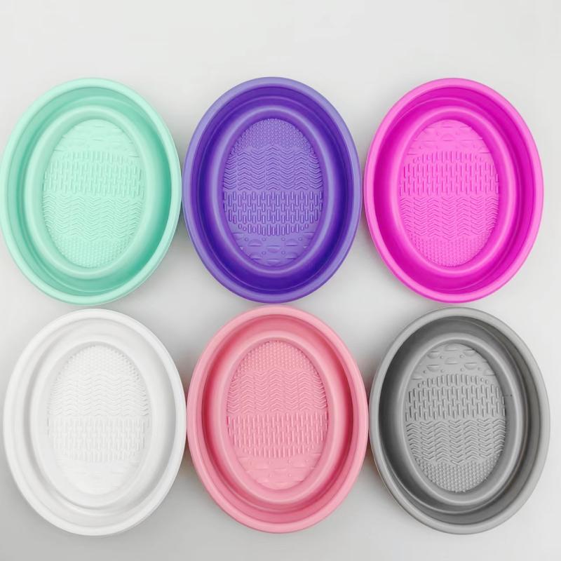 Cosmetic Sponge - Cuenco de limpieza plegable para esponjas