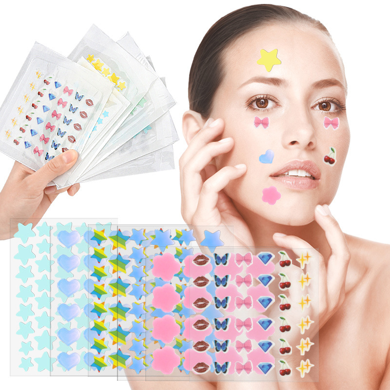 Beauty Of Makeup - Parche de Acné de Dibujos Animados