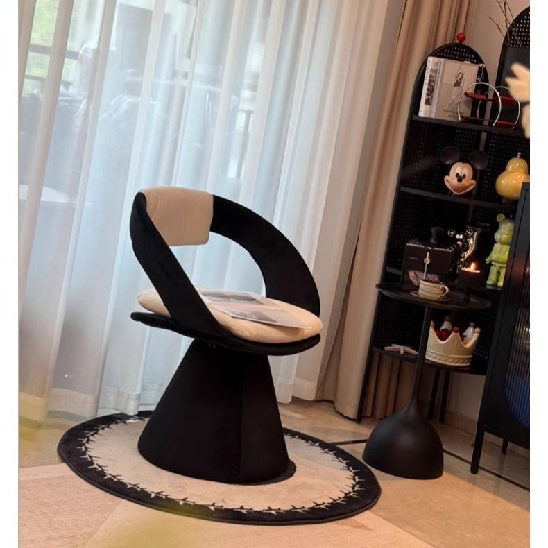 Makeup Beauty Lounge - Taburete de tocador de lujo ligero,