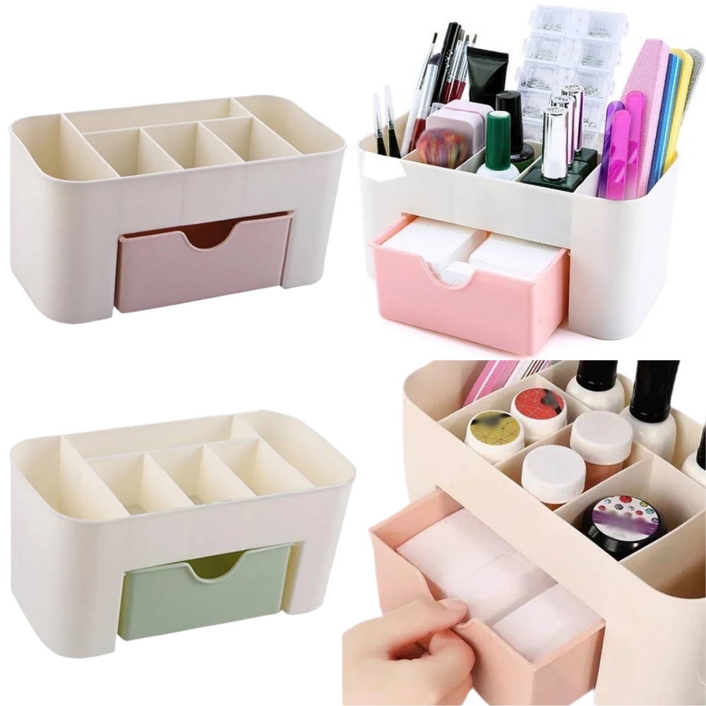 Beauty Makeup Lipstick - Organizador de uñas, cajón de escritorio,