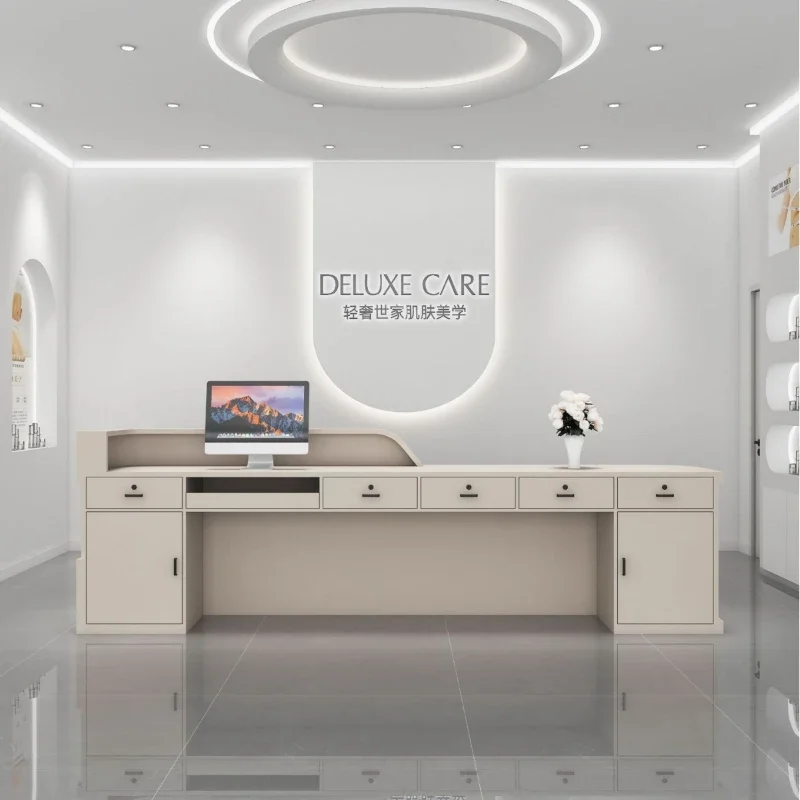 Beauty Makeup Institute - Mostrador de Maquillaje Moderno, Púlpito para