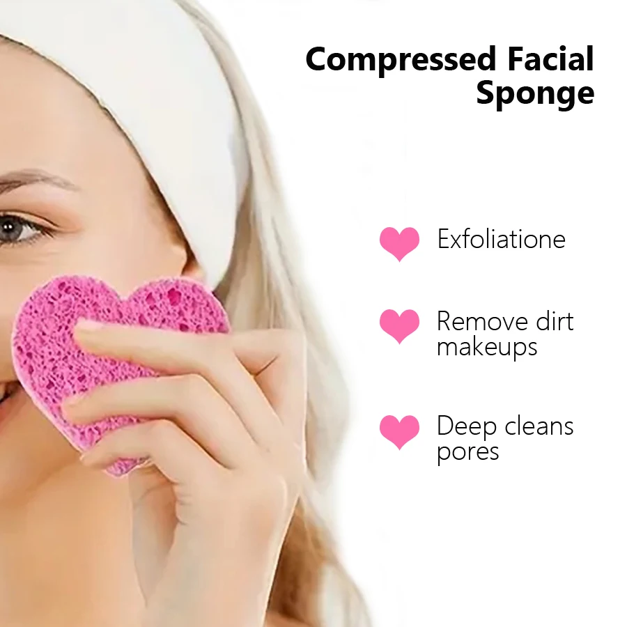 5 Esponjas Faciales de Celulos - Cosmetic Sponge reseña y precio