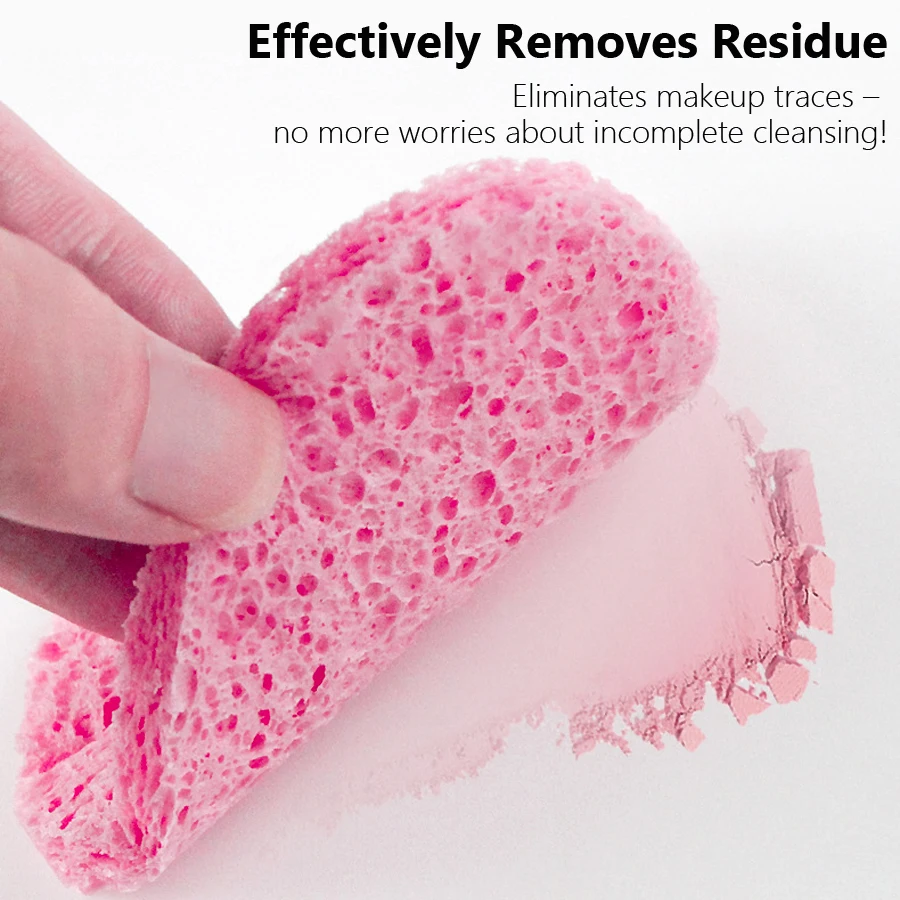 5 Esponjas Faciales de Celulos - Cosmetic Sponge reseña y precio