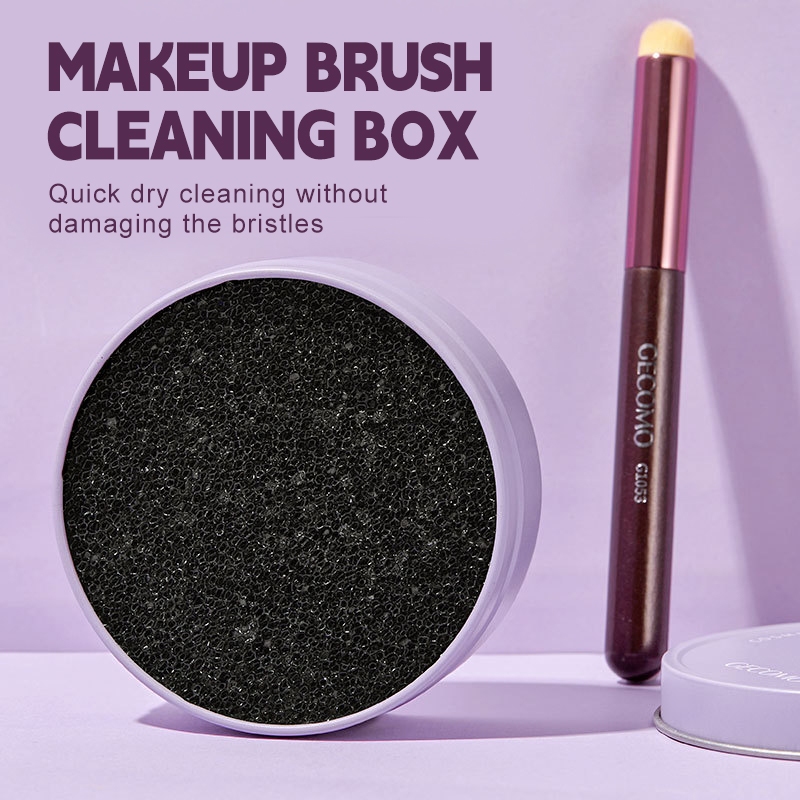 Caja de limpieza de brochas de - Cosmetic Sponge reseña y precio