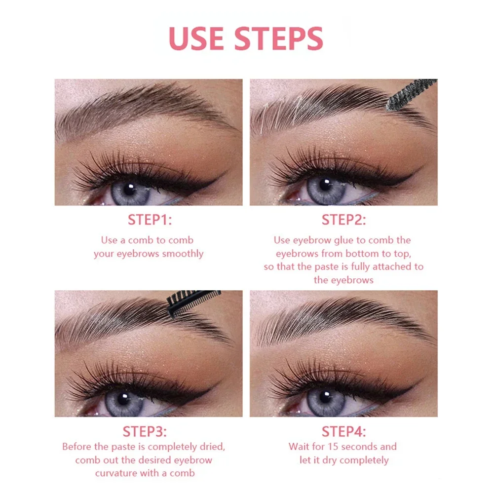 Pegamento para cejas 3D, gel p - Beauty Makeup Fixer reseña y precio