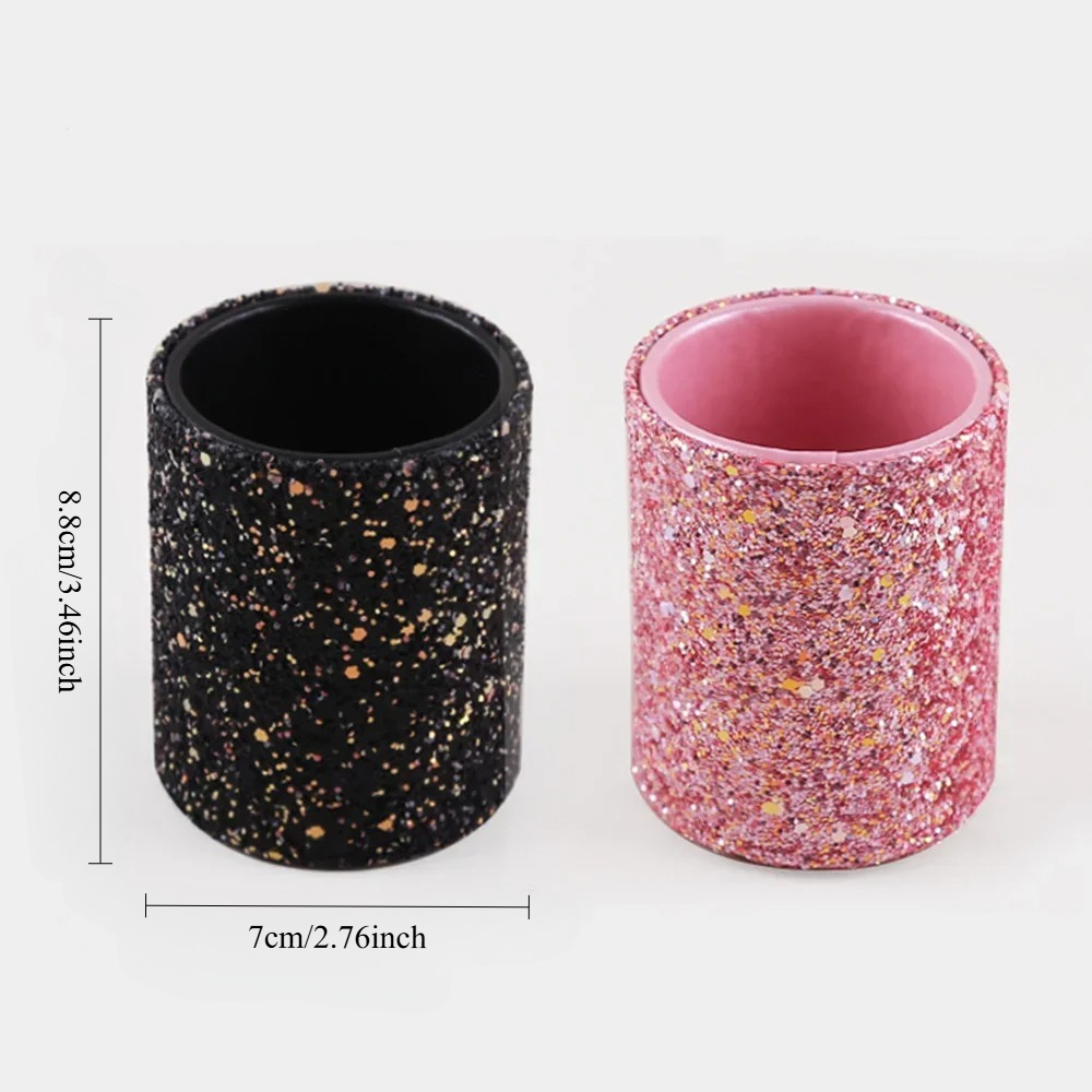 Cubo brillante para brochas de - Beauty Makeup Lipstick reseña y precio