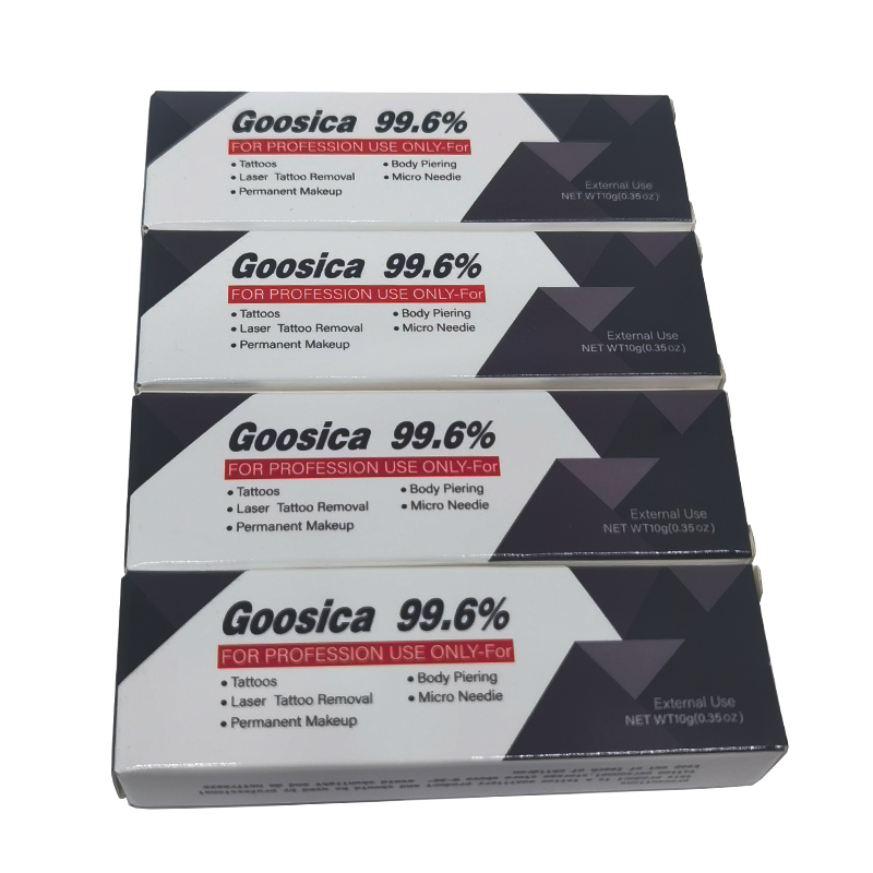 Nueva crema de tatuaje Goosica - Beauty Linasi Makeup reseña y precio