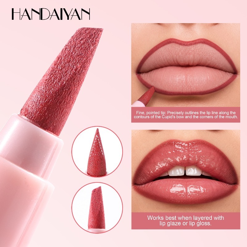 Delineador de Labios de 6 Colo - Beauty Linasi Makeup reseña y precio