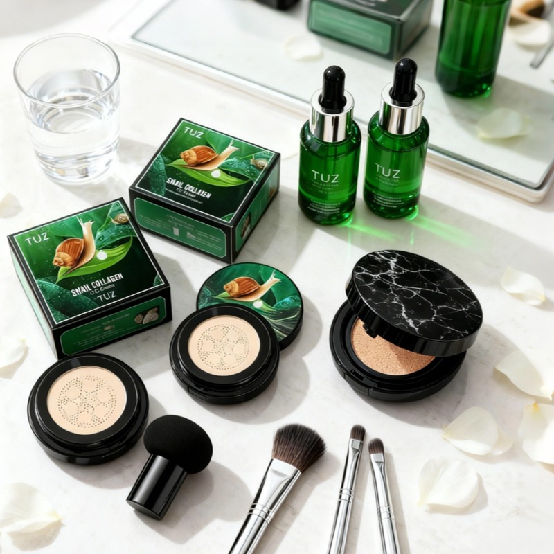 Cojín de aire con cabeza de se - Beauty Linasi Makeup reseña y precio