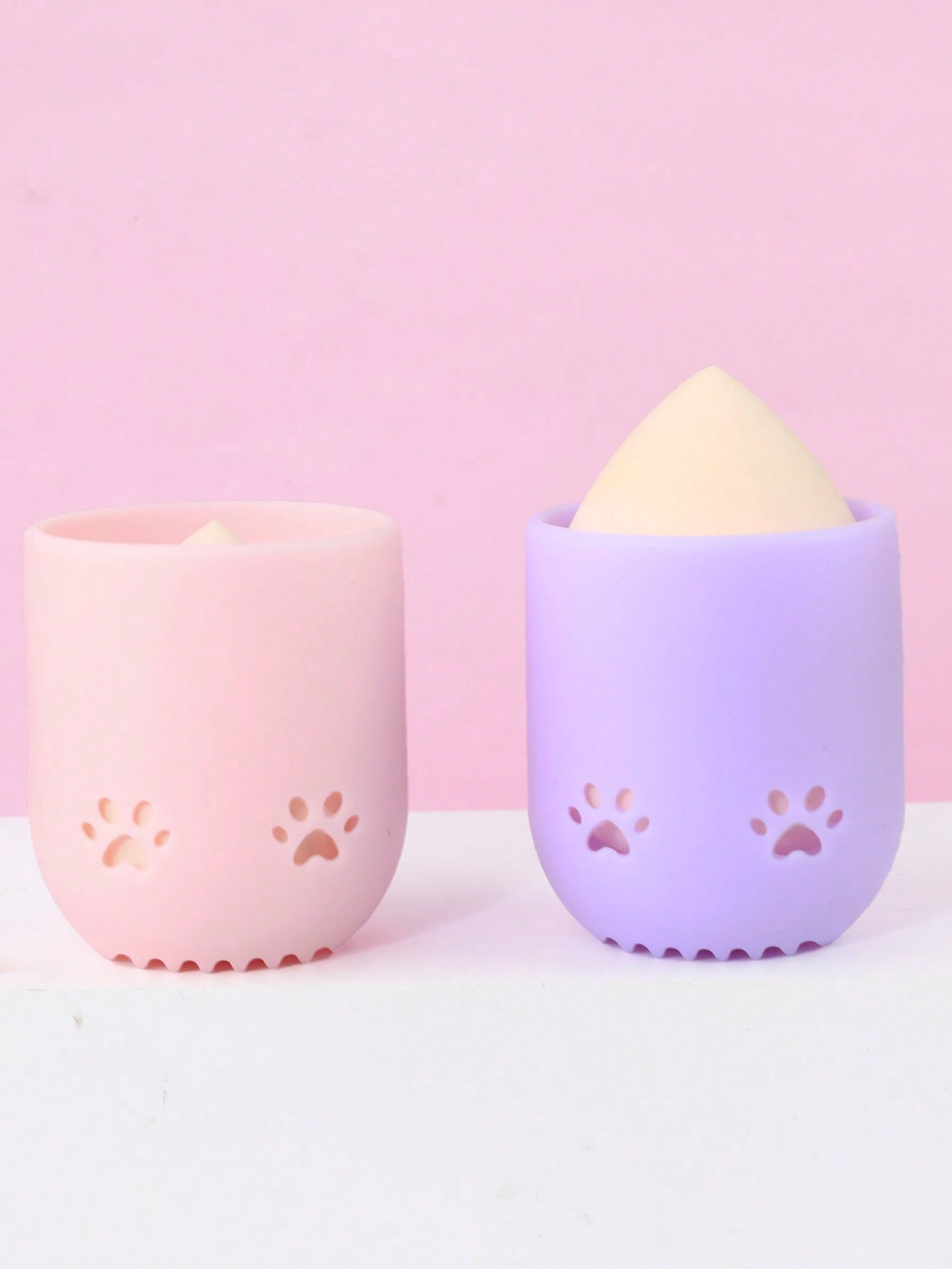 Lindo soporte de silicona con  - Cosmetic Sponge reseña y precio