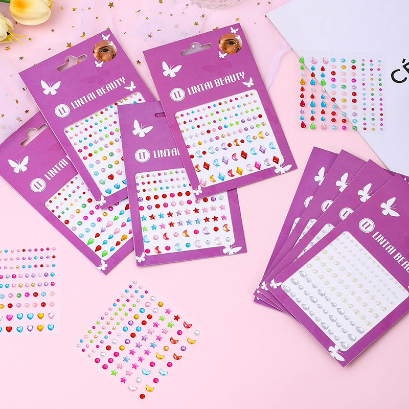Pegatinas de Gemas Faciales Au - Beauty Of Makeup reseña y precio