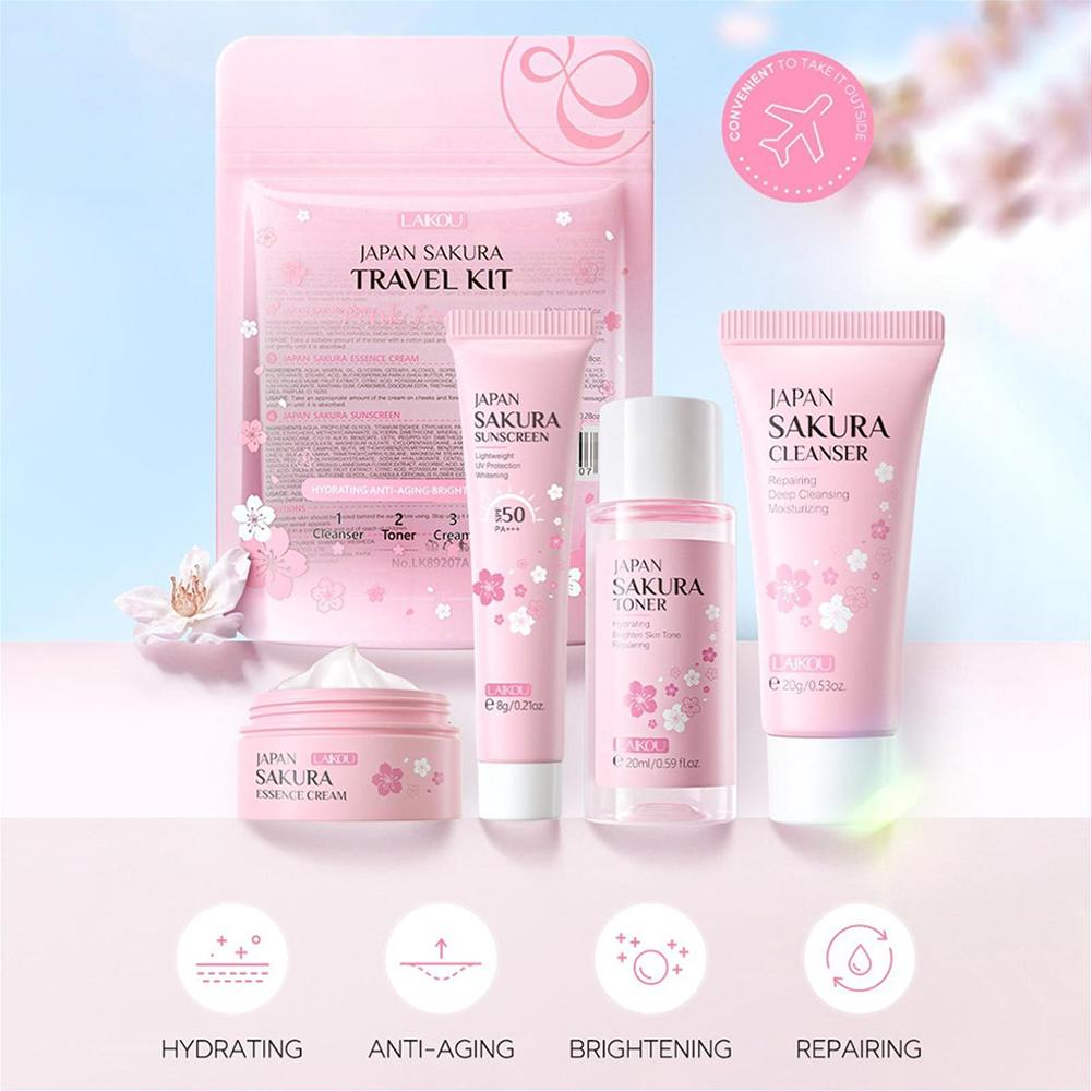 Sakura-Juego de cuidado de la  - Beauty Of Makeup reseña y precio