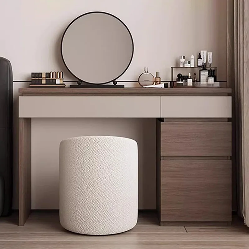 Estante de madera, mesa de toc - Makeup Beauty Lounge reseña y precio