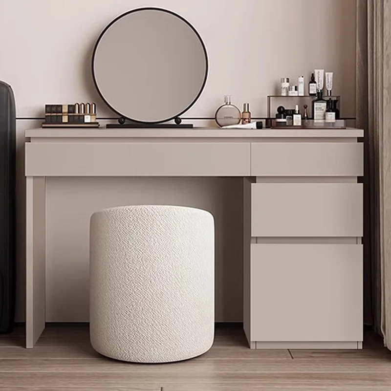 Estante de madera, mesa de toc - Makeup Beauty Lounge reseña y precio